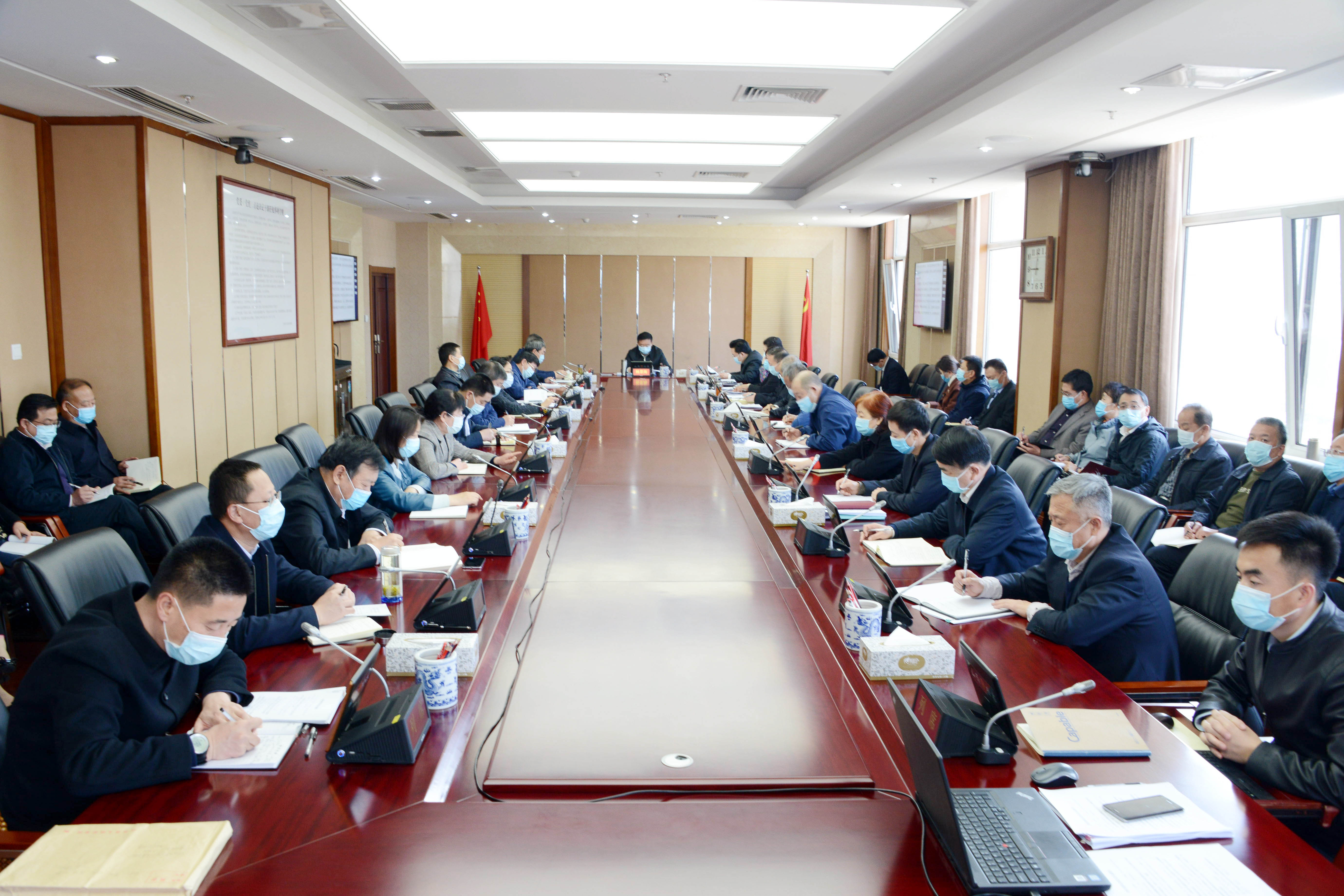 省检察院召开党组扩大会暨应对疫情领导小组第十二次会议